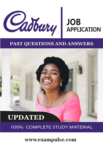 Cadbury-Job-Application-Aptitude-Test