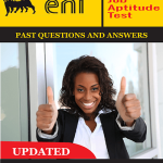Eni Enterprise job test past questions and answers