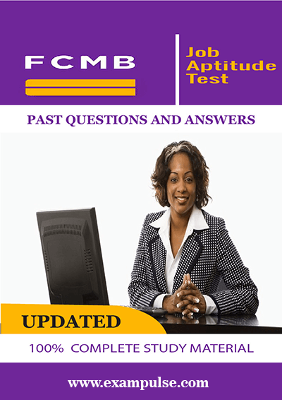FCMB Job Aptitude Tests PDF Past Questions and Answers