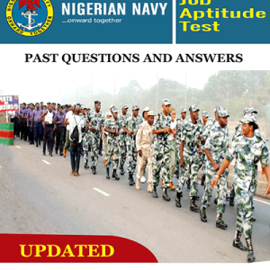 Nigerian Navy Exam Past Questions and Answers PDF