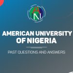 AUN Post UTME Past Questions and Answers