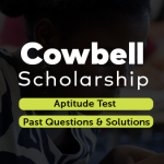 cowbell scholarship aptitude test exampulse