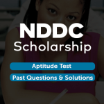 NDDC Scholarship Aptitude Test and Past Question