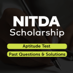 NITDA Scholarship Aptitude Test Question