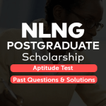 NLNG Postgraduate scholarship aptitude test and past question
