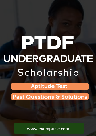 PTDF Undergraduate Scholarship