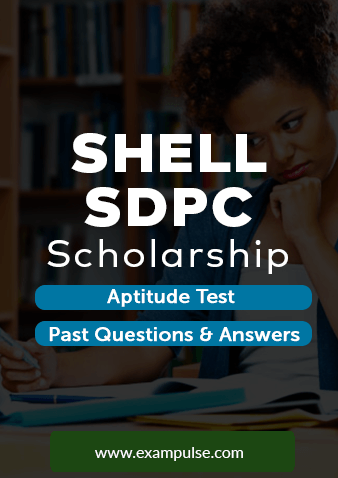 SHELL SDPC scholarship past questions and aptitude test