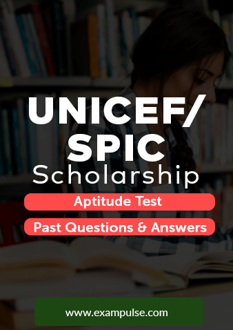 UNICEF SPIC Scholarship Past Questions and Answers – Aptitude Test