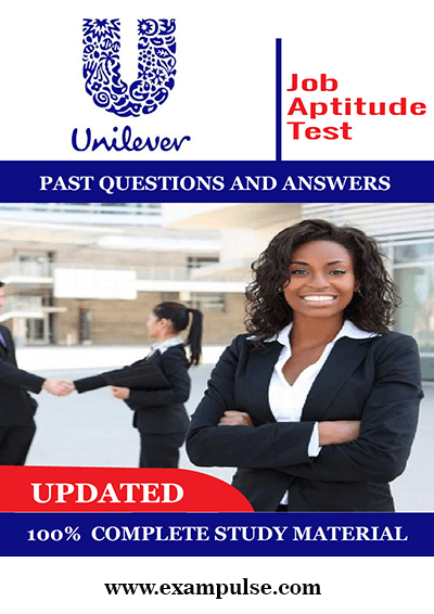 UNILEVER Aptitude Test Past Questions & Answers