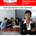 Zenith Bank Job Aptitude Test Past Questions and Answers PDF