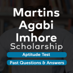 Martins Agabi Imhore Scholarship