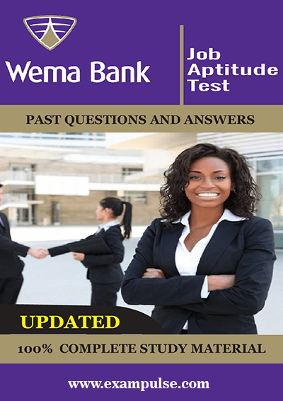 wema bank aptitude test past questions pdf