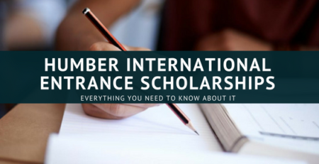 Humber college International Entrance Scholarships