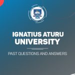 Ignatius Ajuru University, Post UTME Past Questions and Answers