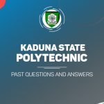 Kaduna State Poly Post UTME Past Questions and Answers