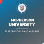 McPherson University Post UTME Past Questions and Answers