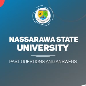 Nasarawa State University Post UTME Past Questions and Answers