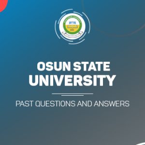 Osun State University Post UTME Past Questions