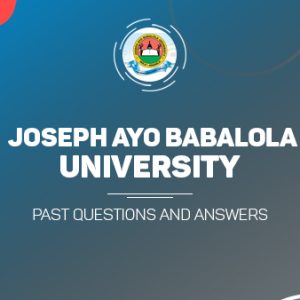 JABU Post UTME Past Questions and Answers