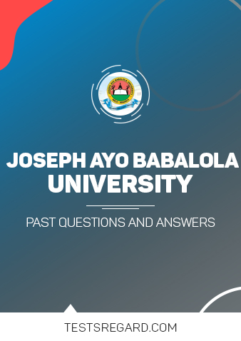 JABU Post UTME Past Questions and Answers